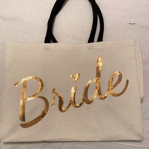 Bride Sequin Tote